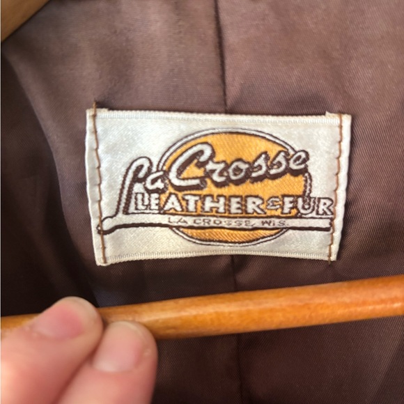 Lacrosse Leather Vintage Buckskin Fringe Jacket - Picture 5 of 13